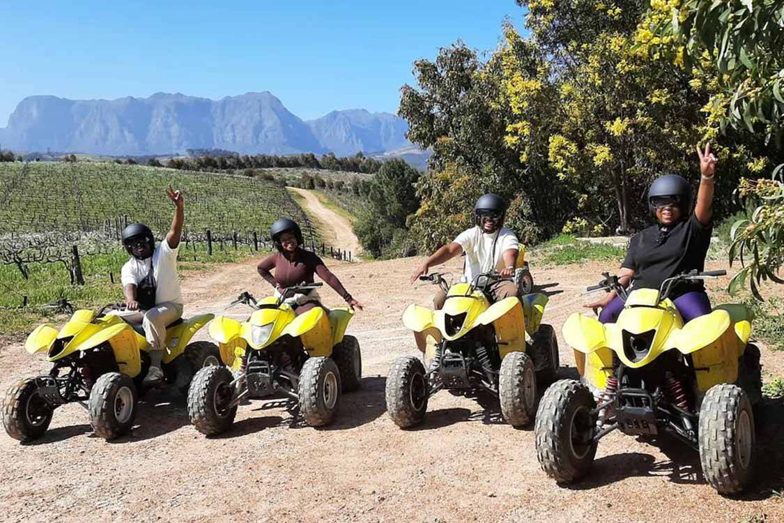 Quad Biking Winelands Stellenbosch