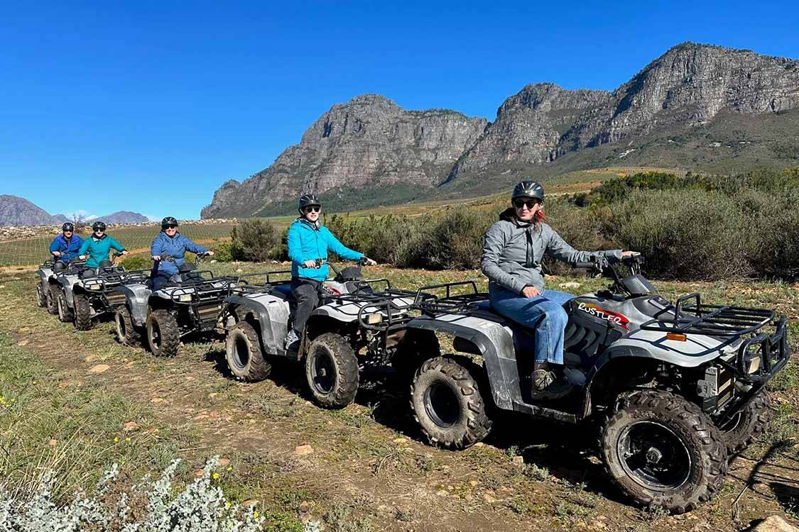 Quad Biking Winelands Franschhoek